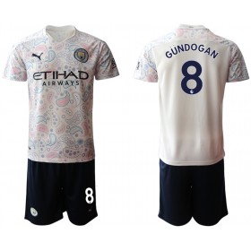 Divisa di Calcio Manchester City İlkay Gündoğan 8 Bambino Terza 2020-2021 